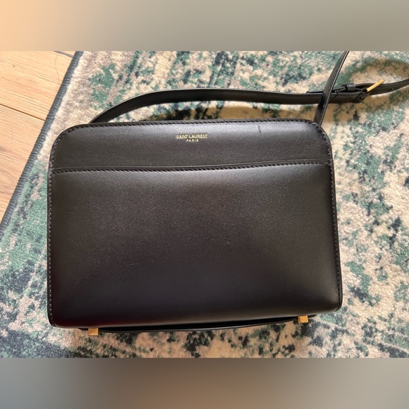 REVERSED satchel in Black Saint Laurent (YSL) with box/receipts - Picture 15 of 16
